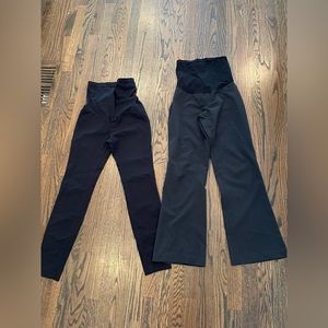 Maternity black dress pants from motherhood maternity size small